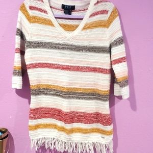 Dress/shirt multicolor women's small.